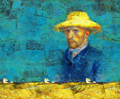 Фотообои VAN GOGH 2, PAINTER, Factura